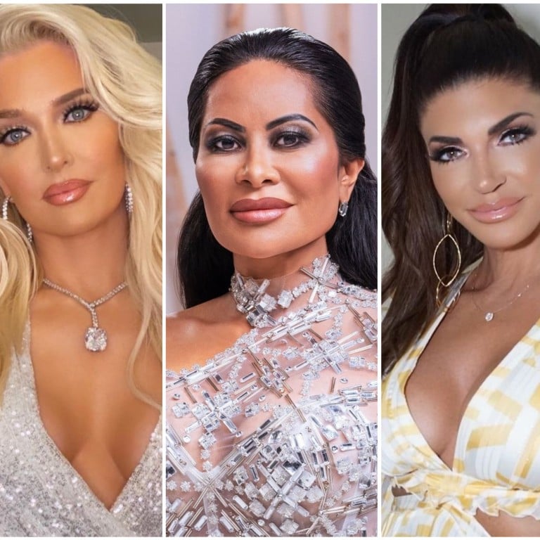 Erika Jayne, Jen Shah, Teresa Giudice and Karen Huger: four Real Housewives from across the US who face accusations of, and have even done jail time for, financial wrongdoing. Photos: @theprettymess; @teresagiudice; @officialkarenhuger/ Instagram, @RyneGregory/ Twitter