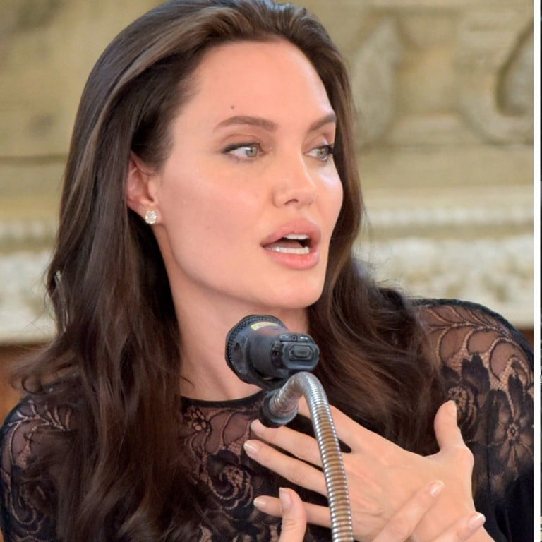 Angelina and Brad Pitt’s custody battle over their children, including Knox Leon Jolie-Pitt and Zahara Jolie-Pitt, pictured, continues. Photos: GC Images, AFP