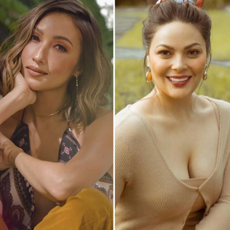 From left, Filipino A-listers Solenn Heussaff, Kristina “KC” Concepcion and Doug Kramer, who all recently took a break in a luxury resort. Photos: @solenn; @kristinaconcepcion; @dougkramer/Instagram