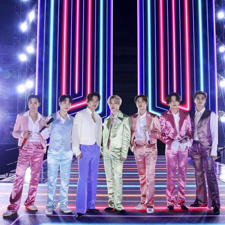 Now world famous, J-Hope, Suga, V, Jimin, Jin, Jungkook and RM of BTS have had their share of struggles on the way up. Photo: Big Hit Entertainment/AMA2020/Getty Images