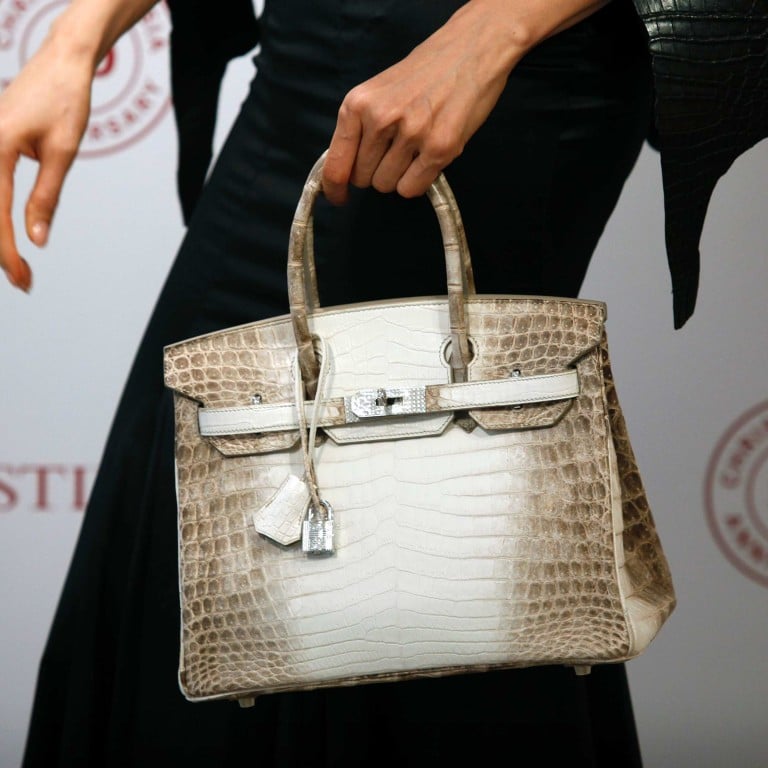 Unexpected investment: the rare and expensive Hermès Himalaya Birkin bag. Photo: Reuters