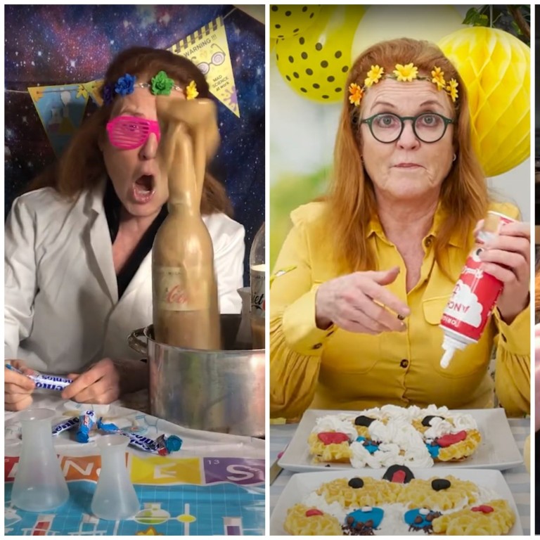 Sarah Ferguson on her YouTube show, Storytime with Fergie and Friends. Photo: @sarahferguson15/Instagram