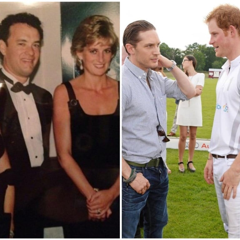 Princess Diana was pals with Tom Hanks, while Prince Harry has Tom Hardy and Michelle Obama in his social circle ... so which other British royals are friends with celebrities? Photos: @Space_Lectures; @TomHardyDaily; @freepeeper/Twitter
