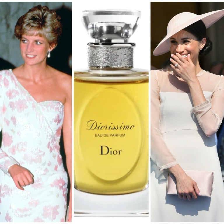 Princess Diana, Meghan Markle, and their favourite scents. Photos: Getty Images, Dior, Reuters, Jo Malone