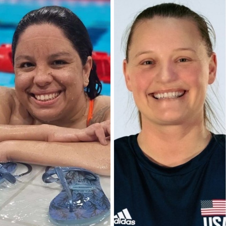 Athletes who are out and proud as LGBTQ+, competing in the Tokyo 2020 Paralympic Games: Edenia Garcia, Monique Matthews, Laurie Williams and Asya Miller. Photos: @edeniagarciaoficial; @amillercoach; @laurie_williams8/Instagram, usavolleyball.org