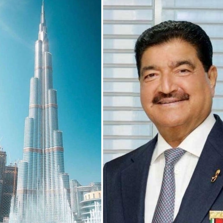 B.R. Shetty went from selling Nivea cream when he first arrived in Dubai, to owning all the apartments on the 100th and 104th floors of the Burj Khalifa. Photos: @burjkhalifa/Instagram, @khaleejtimes/Twitter, Seeandsay.in/Facebook
