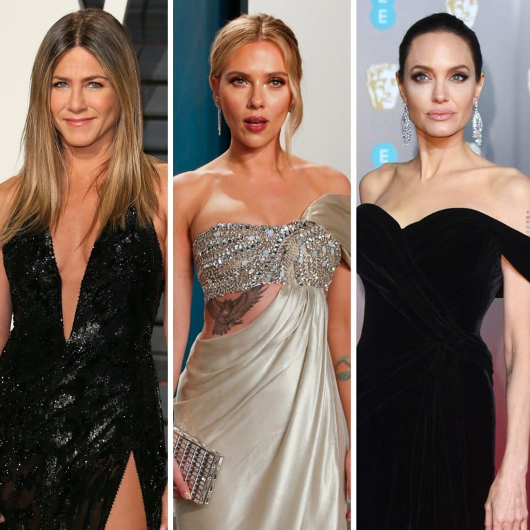 The 10 highest-paid roles for Hollywood actresses, ranked, including Friends’ Jennifer Aniston, Black Widow’s Scarlett Johansson, Angelina Jolie in Eternals and Cameron Diaz in Bad Teacher. Photos: EPA, AFP, Shutterstock