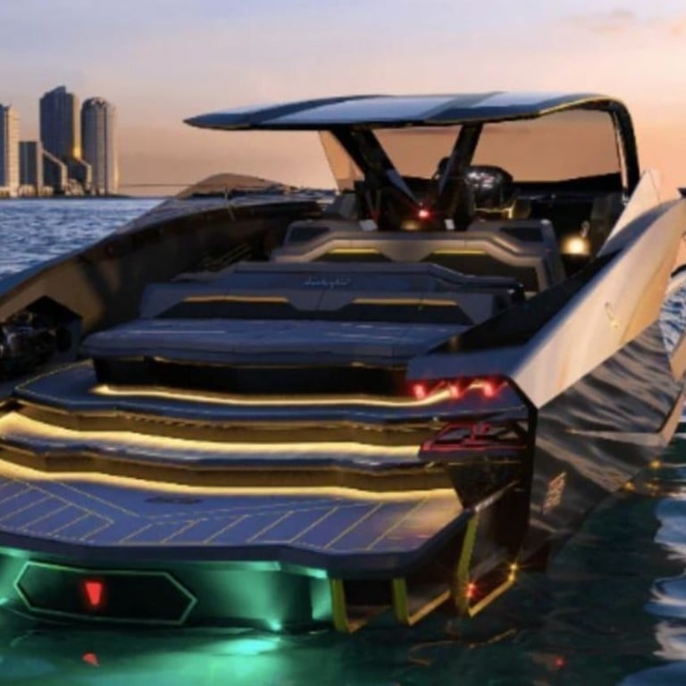 McGregor’s purchase of the Lamborghini yacht has cost him US$3.6 million. Photos: Lamborghini.com, @thenotoriousmma/Instagram