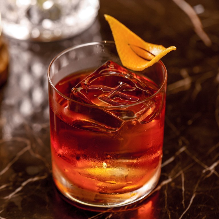 A negroni at Artesian bar at The Langham, Hong Kong. Photo: Handout