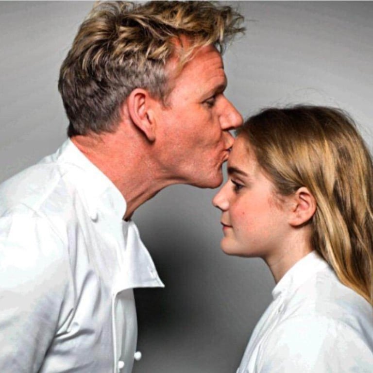 Gordon Ramsay has a soft spot for his daughter Tilly, herself an aspiring TV personality. Photo: @nurfarasha/Twitter