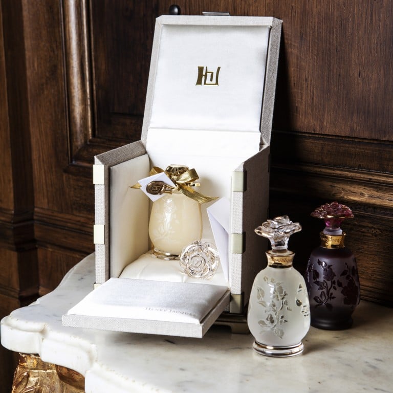 Henry Jacques’ limited edition Couture Collection presents fragrances in ornate flacons. Photos: Handouts
