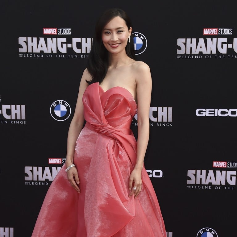 Cast member Fala Chen arrives at the premiere of “Shang-Chi and the Legend of the Ten Rings” on Monday, Aug. 16, 2021, at the El Capitan Theatre in Los Angeles. (Photo by Jordan Strauss/Invision/AP)