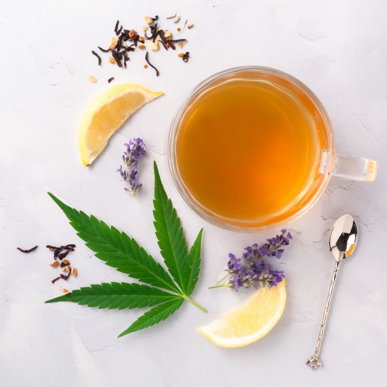 Across Hong Kong’s dining scene the cannabinoid CBD is now being infused in restaurant dishes and beer, as well as teas and coffees. Photo: Getty Images