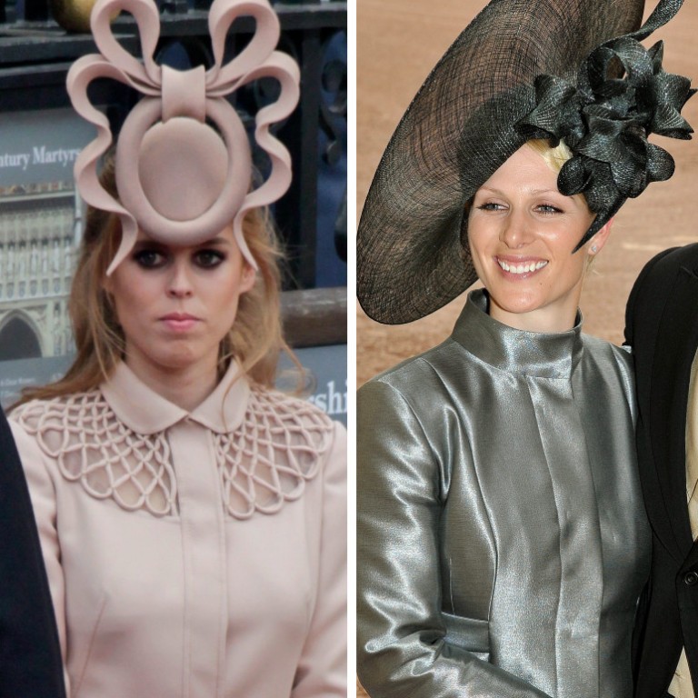 10 weird British royal wedding fascinators, from Princess Beatrice's  notorious 'toilet seat' hat to Oprah's bold topper at Meghan Markle and Prince  Harry's ceremony