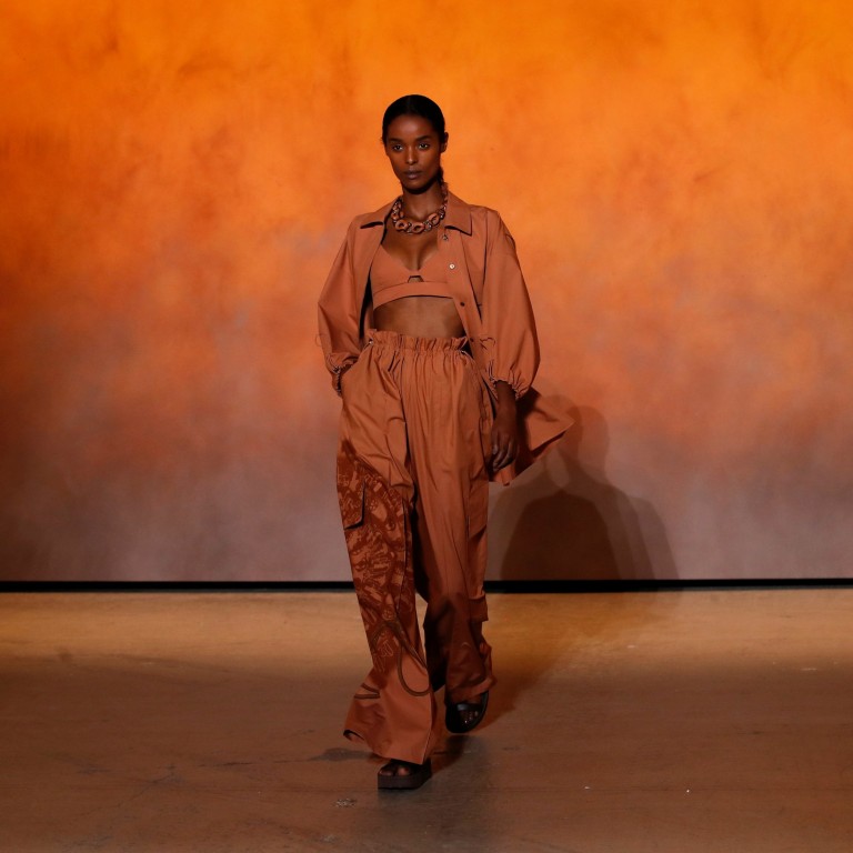 Hermès at Paris Fashion Week: in a private jet hangar runway show, the  luxury brand presented spring/summer 2022 looks evoking its equestrian  heritage