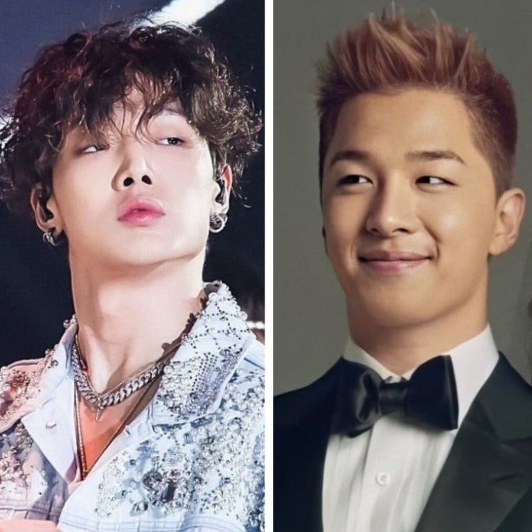 K-pop idols Exo’s Chen, iKon’s Bobby and BigBang’s Taeyang, and JYP co-CEO J. Y. Park, all recently became parents, or made pregnancy announcements. Photos: SM Entertainment, @jzzzindaeyo, @littlemixxkwon, @pafe184/ Twitter