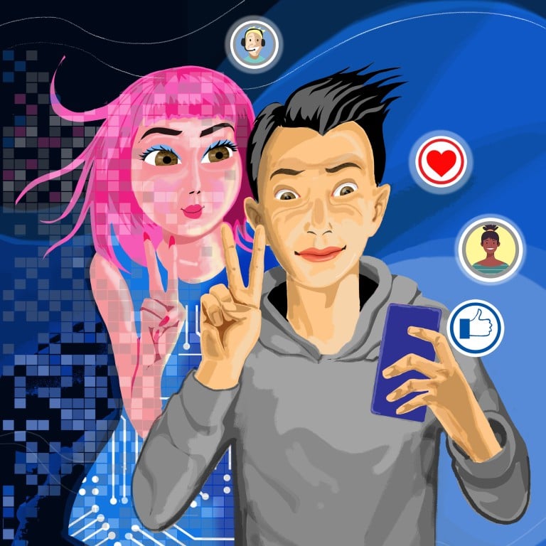 Chinese millennials are following and interacting with the virtual influencers increasingly used by luxury brands like Alexander McQueen, Dior and Prada. Illustration: Craig Stephens