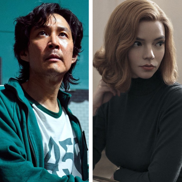 Squid Game, The Queen’s Gambit, Tiger King and Bridgerton are just a few of Netflix’s most-viewed original series. Photos: Netflix