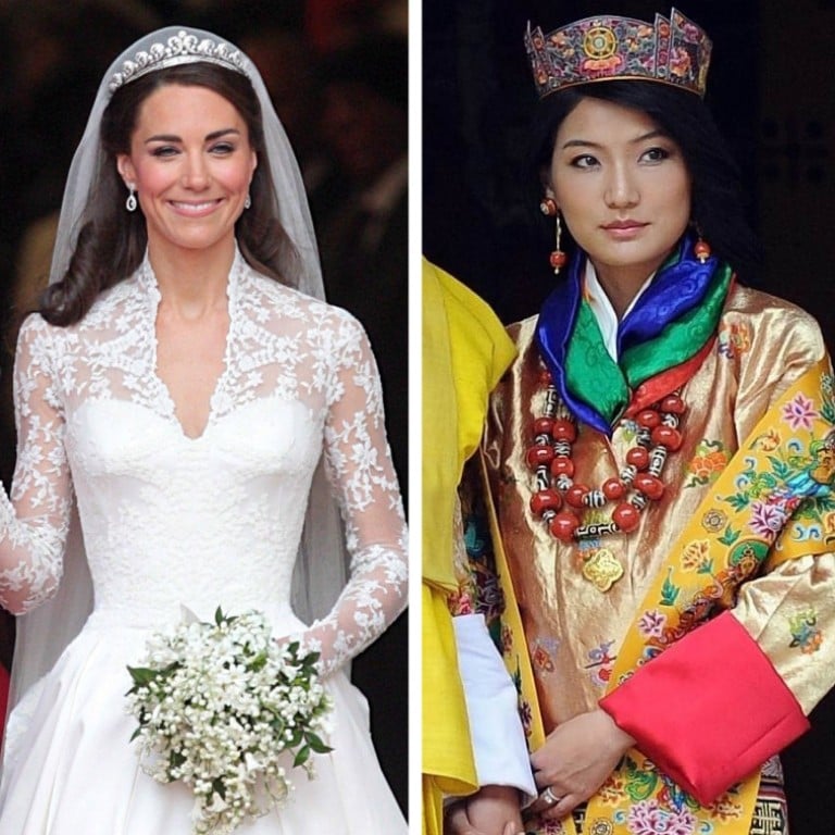 20 best royal wedding dresses of all time from Kate Middleton in Alexander McQueen and Princess Charlene of Monaco in Armani to Queen Maxima of the Netherlands in Valentino South China