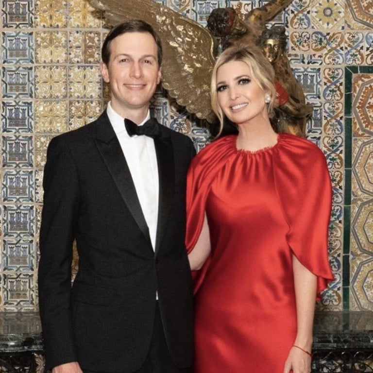 Ivanka in a red dress – another nod to Chinese culture? Probably not, but the pair are intent on teaching their children to appreciate it. Photo: @ivankatrump/Instagram