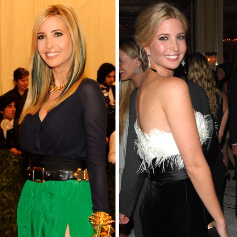 Some of Ivanka’s most daring looks over the years. Photos: WireImage, Patrick McMullan via Getty Images, WireImage, Patrick McMullan via Getty Images
