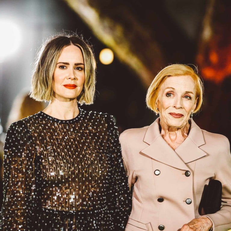 American Horror Story actress Sarah Paulson with her partner Holland Taylor. Photo: Getty
