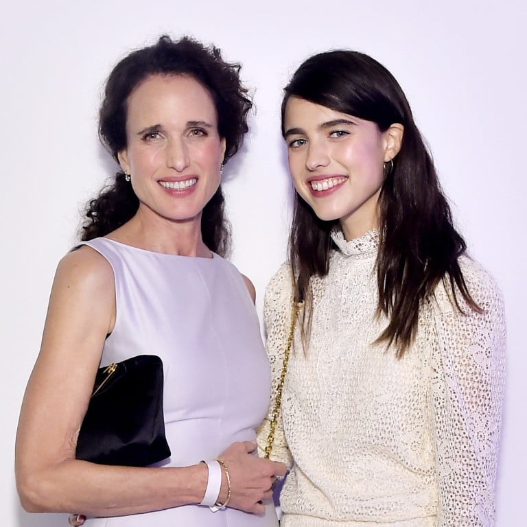 Margaret Qualley is the star of Netflix’s Maid – and the daughter of actress Andie Macdowell. Photo: Getty Images