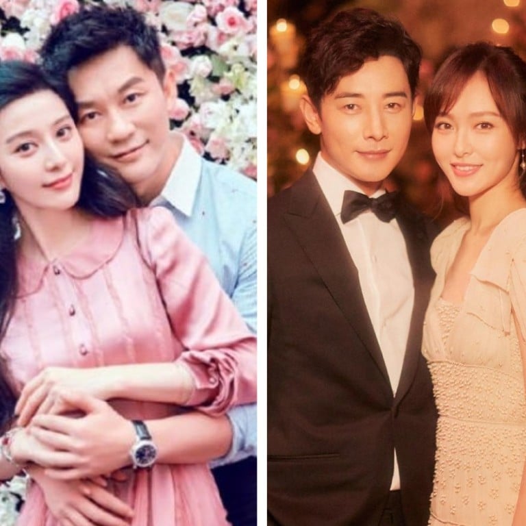 Which Chinese celebrity power couples met on set? Photos: 范冰冰, 扒圈内酱/Weibo; @txy1206/Instagram