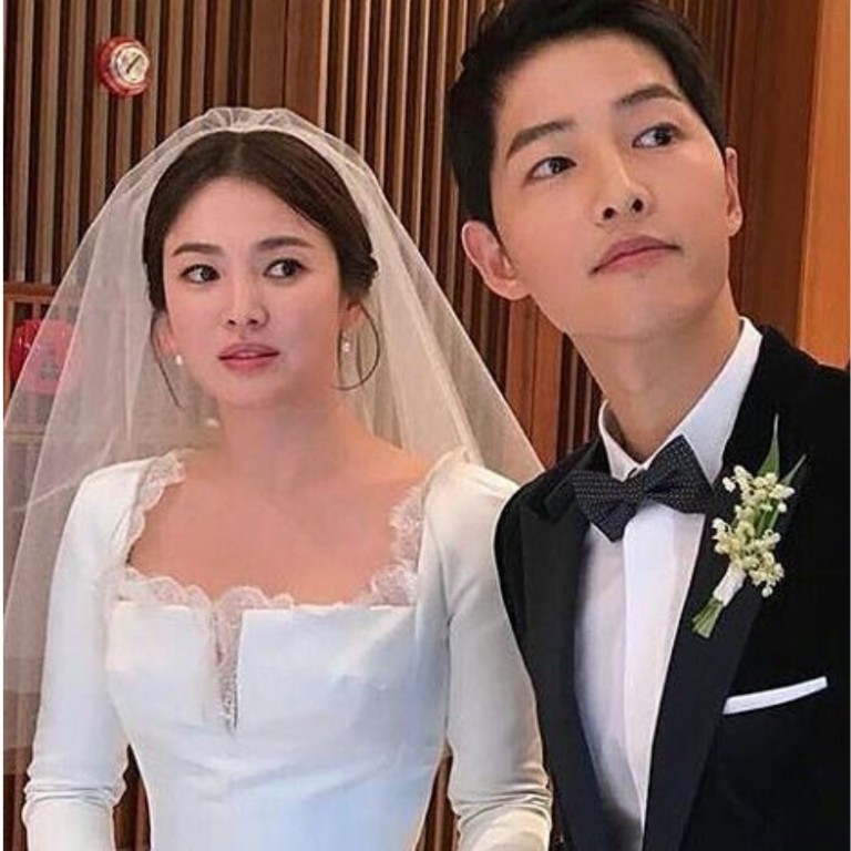K-drama stars' most epic wedding dresses: Song Hye-kyo looked stunning in  custom Christian Dior, Ko So-young donned Oscar de la Renta and Jun Ji-hyun  picked two luxury gowns | South China Morning