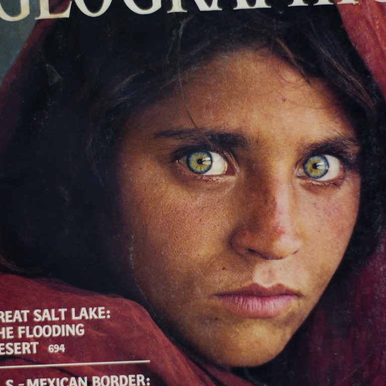 ‘afghan Girl From Famous National Geographic Cover Is Evacuated To Italy South China Morning Post 