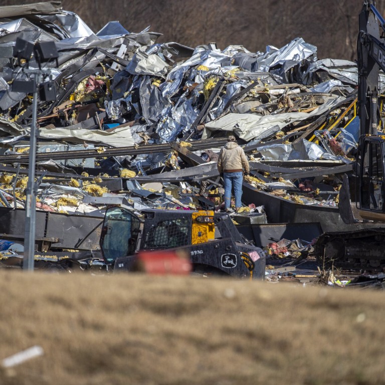In a violent instant, deadly tornado destroys Kentucky candle