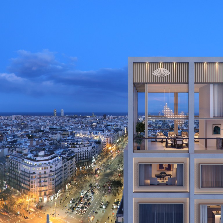 Mandarin Oriental Residences, Barcelona, is set to open in a prime city spot in 2022. Photo: Handout