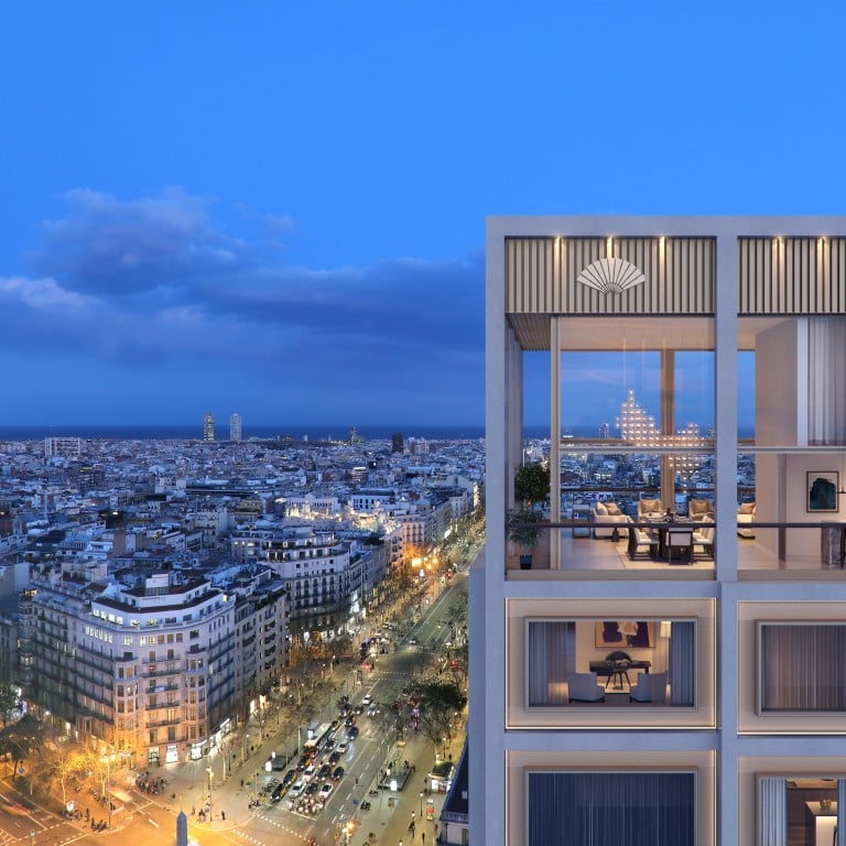 Mandarin Oriental Residences, Barcelona, is set to open in a prime city spot in 2022. Photo: Handout
