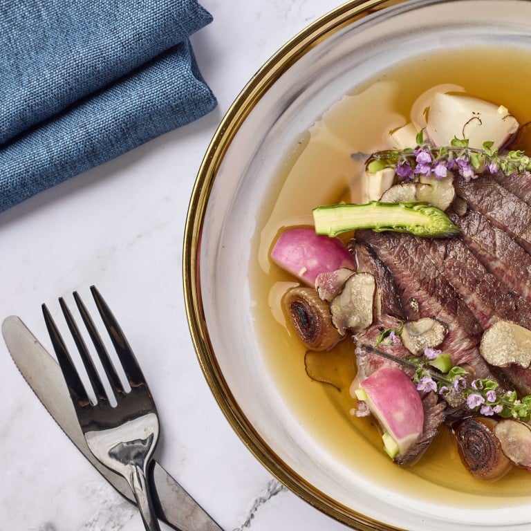 Roasted slow cooked Japanese A5 Wagyu done the Bifteck way, at the new Hong Kong restaurant. Photo: Bifteck