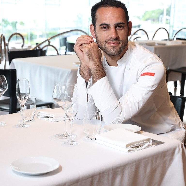 Chef de cusine Marcello Scognamiglio of the Grissini at Grand Hyatt Hotel, Wan Chai. Photo: K.Y. Cheng