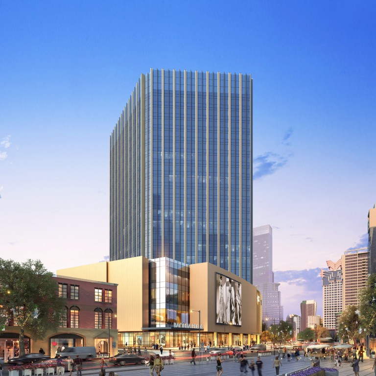 JC Mandarin Plaza in Shanghai, transformed from an underperforming hotel into a high-end commercial complex. Photo: Gensler