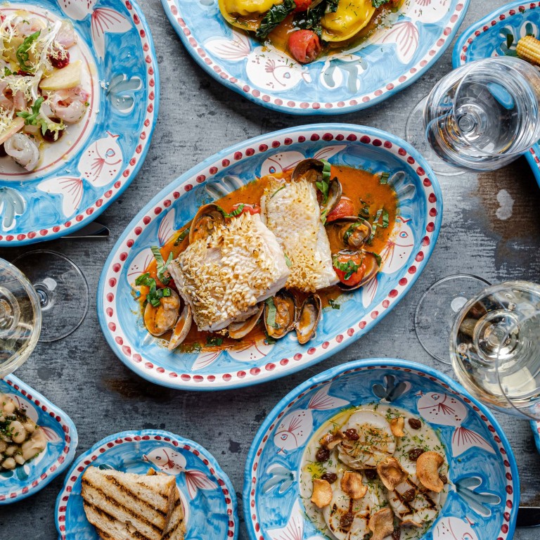 Italian seafood restaurant Osteria Marzia in Hong Kong serves up a variety of delectable dishes. Photo: Handout