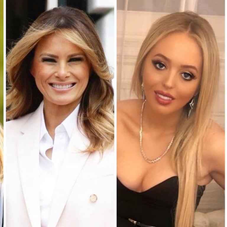 Ivana, Ivanka, Melania and Tiffany Trump have had some truly odd moments over the years. Photo: @ivanatrumpfan, @ivankatrump, @melania__tramp, @tiffanytrump/Instagram