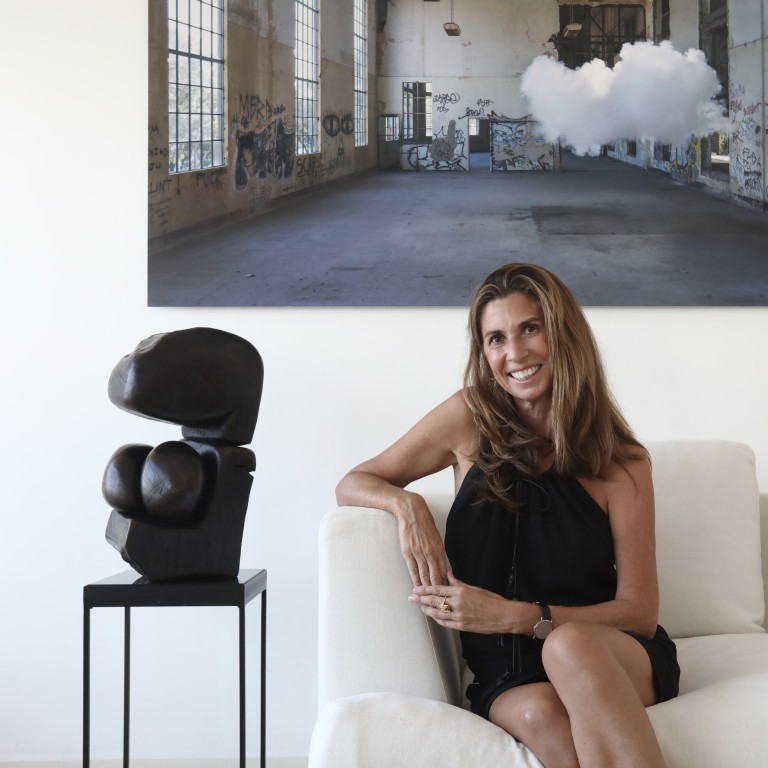 Property developer Victoria Allan at her home in Stanley, Hong Kong. Photo: Jonathan Wong