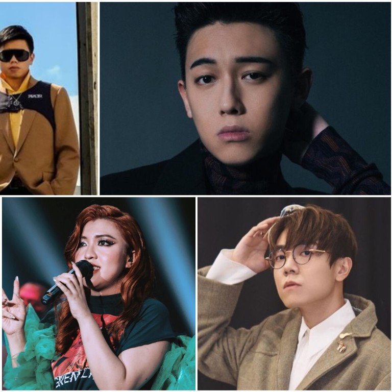 Hong Kong’s rising music stars include duo MC $oho and KidNey, Serrini and Terence Lam. Photo: Handouts