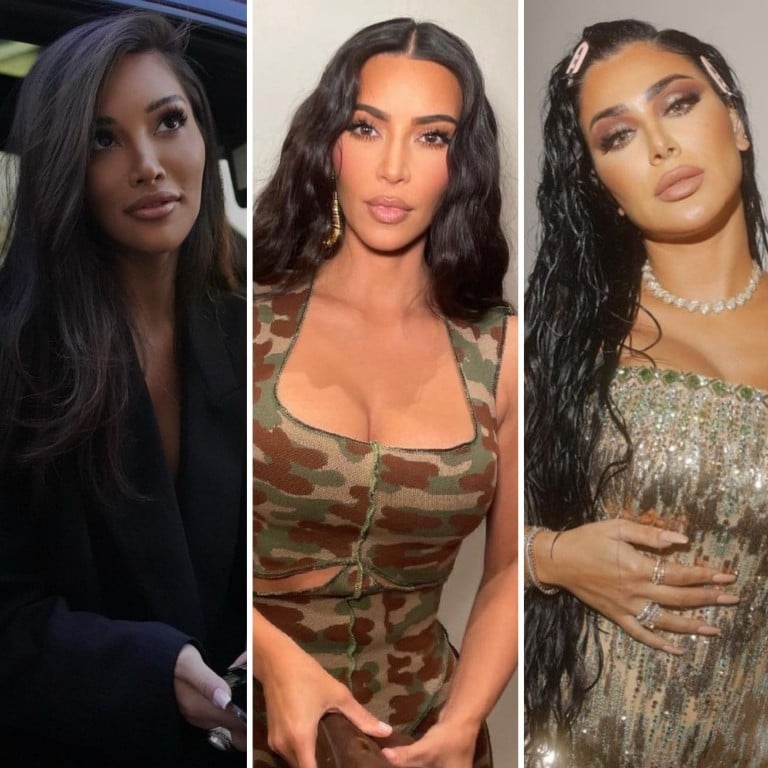 The Kim Kardashian doppelgänger club – can you spot the real one? Photos: @soniaxfyza, @kamiosman, @kimkardashian, @huda, @kimlee/Instagram