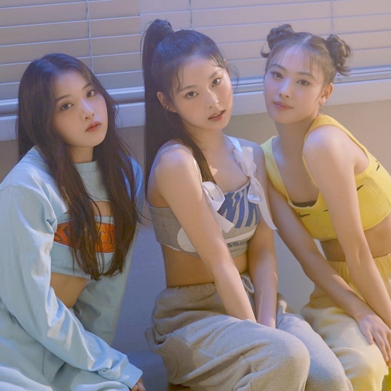 The members of JYP’s newest girl group, JYPN: Jinni, Jiwoo, Kyujin, Haewon and Lily. Photos: JYPN