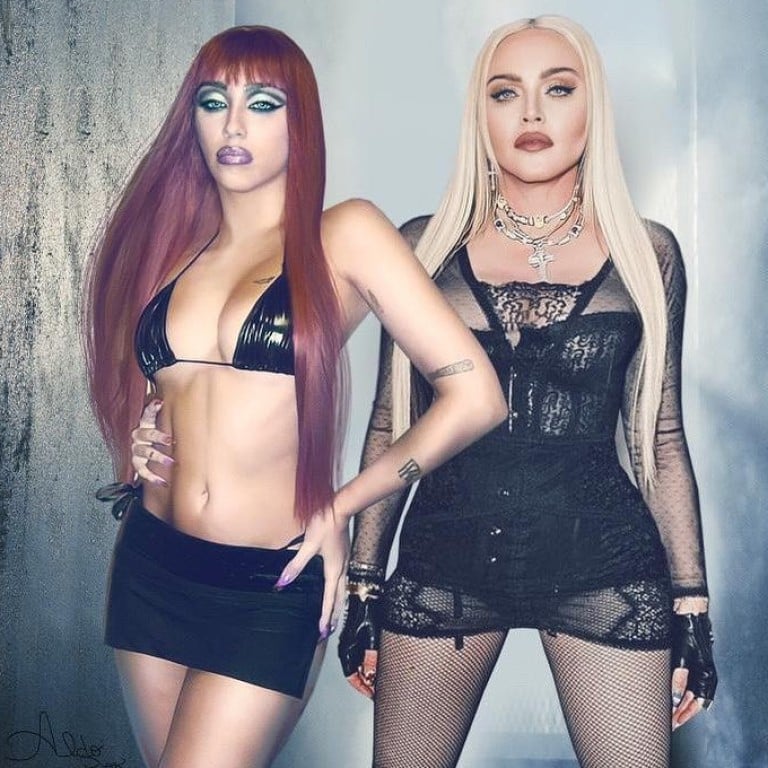 Madonna edits herself into her daughter Lourdes Leon’s risqué photo shoot and reshares it on Instagram. Photo: Instagram / @Madonna