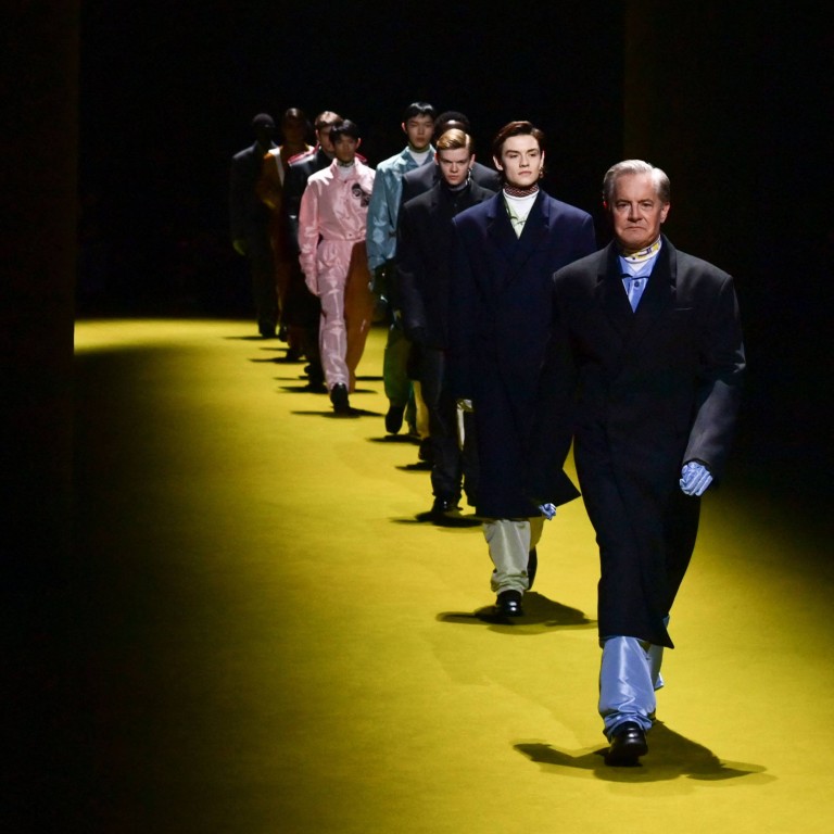 Milan Men s Fashion Week Jeff Goldblum presented Prada s autumn