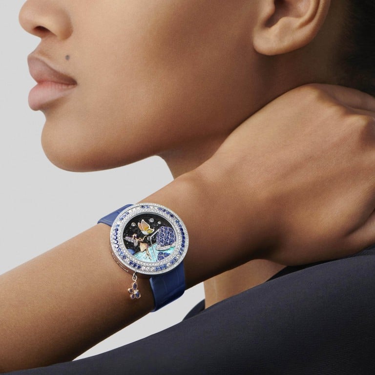 Van Cleef & Arpels’ Charms Papillon Féerique watch from the Extraordinary Dials Collection. Photos: Van Cleef & Arpels