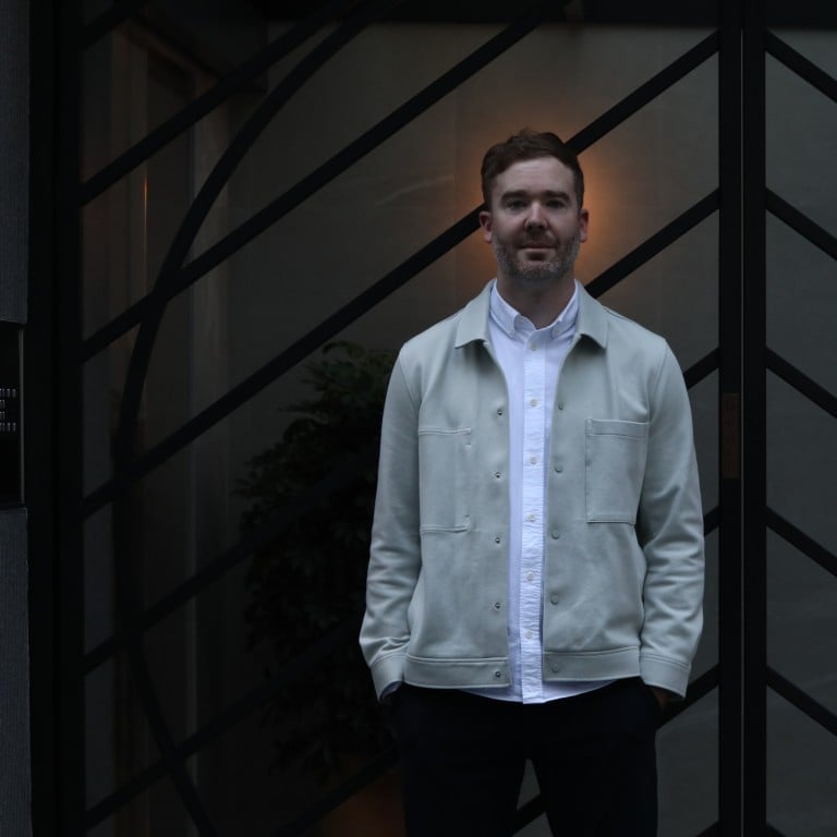 Partner and co-founder for Deft, Peter Lampard, at Weave Residencies on Hospital Road, Mid Levels, Hong Kong. Photo: Jonathan Wong