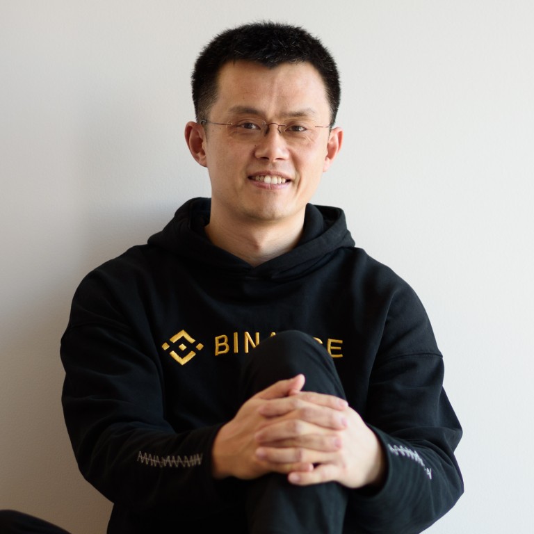 Zhao Changpeng, chief executive officer of cryptocurrency exchange Binance, has come from nowhere to be among the world’s richest men, but professes that he’s not interested in rankings of wealth. Photo: Bloomberg
