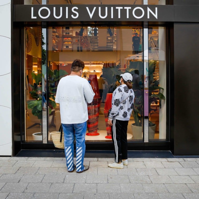 As the Omicron variant began spreading, US consumers dialed back spending at a range of retail outlets during the December holiday shopping season, yet LVMH still ended the year with record-breaking sales. Photo: AFP
