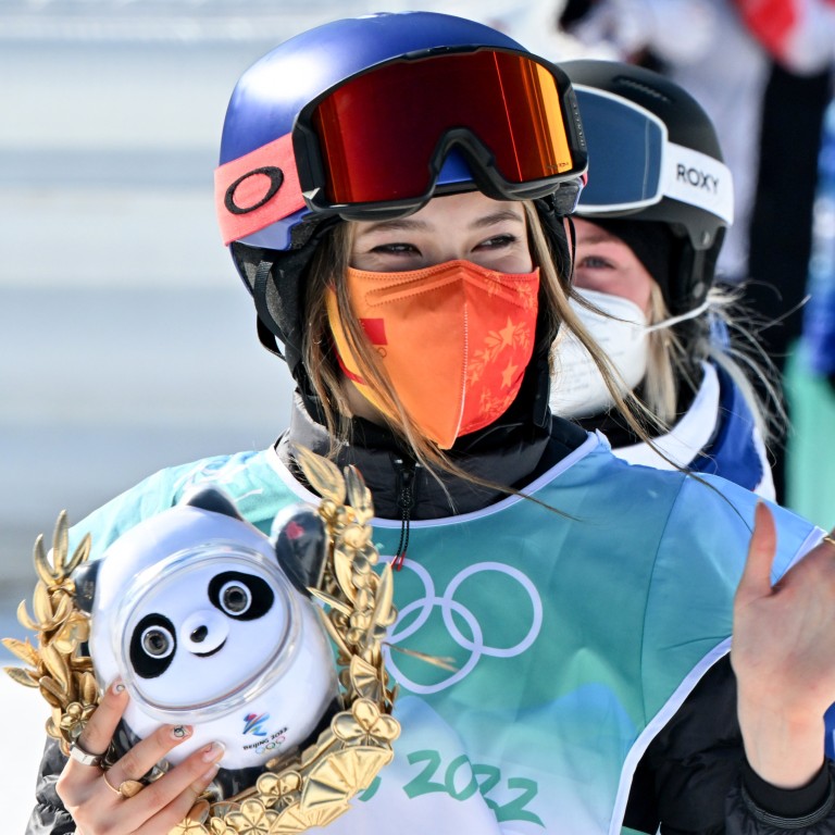 American-born Eileen Gu wins gold for China in big air