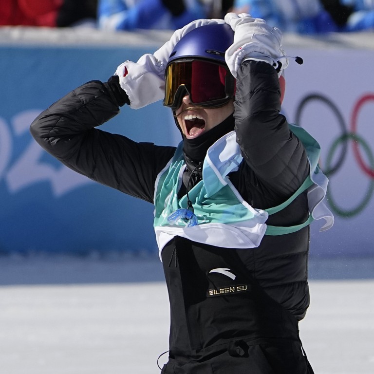 Eileen Gu Wins Gold in Big Air With a Trick She Had Never Tried